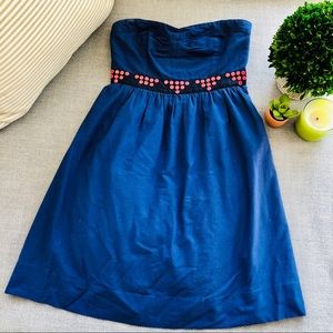 Floreat (for Anthropology) Sweetheart pocket dress